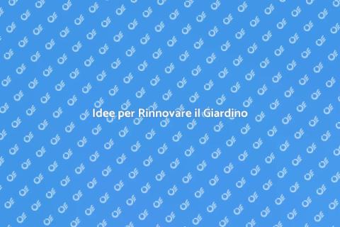 Rifare il Giardino di Casa
