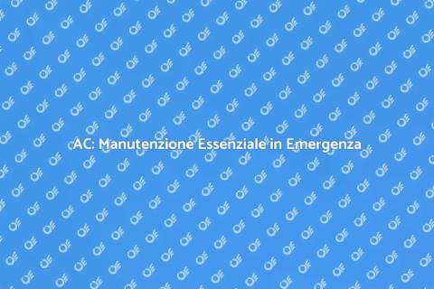 Manutenzione AC in Caso di Emergenza