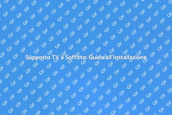 Trasforma il Tuo Spazio con il Supporto TV
