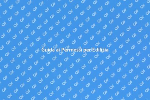 Permessi Speciali per Ristrutturazioni