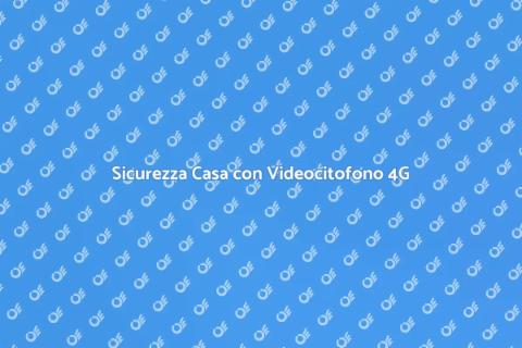 Videocitofono Wireless 4G Sicurezza
