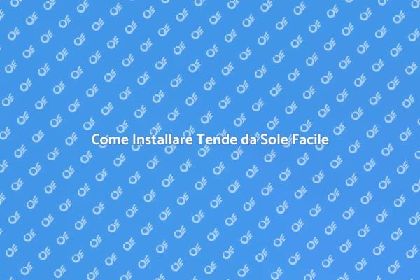 Tende da Sole: Comfort e Stile Estivo