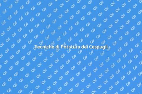 Potare i Cespugli: Guida Essenziale