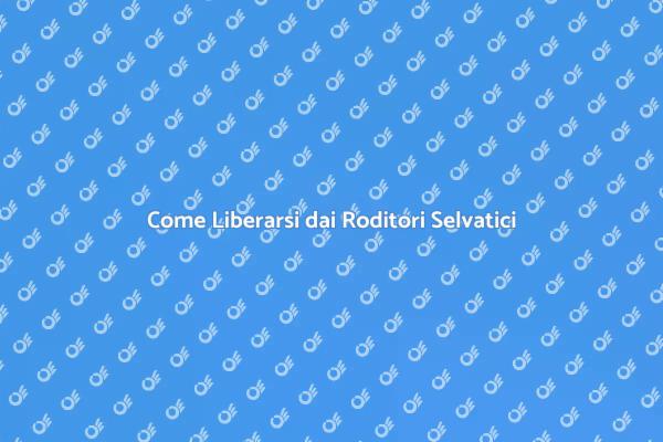 Liberati dai Roditori Selvatici Ora