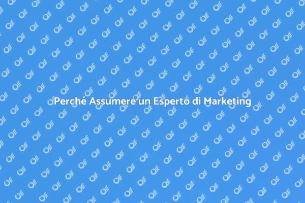 Il Vantaggio di un Esperto di Marketing