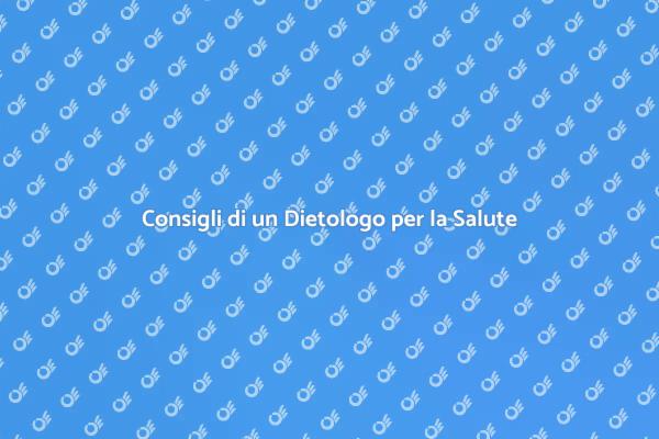 Alimentazione e Benessere: Il Parere di un Esperto