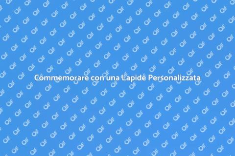 Lapide Personalizzata: Omaggio Unico