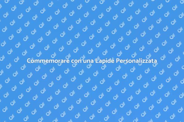 Scegli una Lapide Unica per i Tuoi Cari
