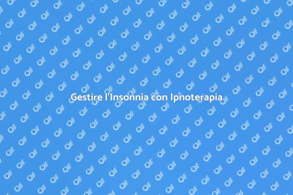 Ipnoterapia per una Buona Notte