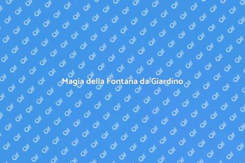 Fontana da Giardino in Resina