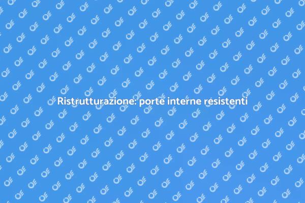 Ristrutturare con porte di qualità