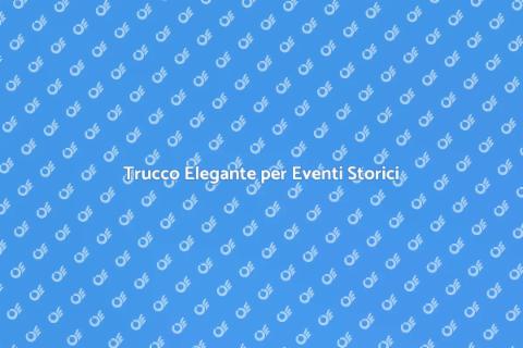 Organizzazione Make Up Artist Eventi