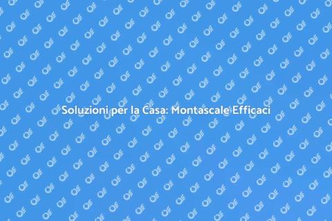 Montascale per la Tua Casa Accessibile