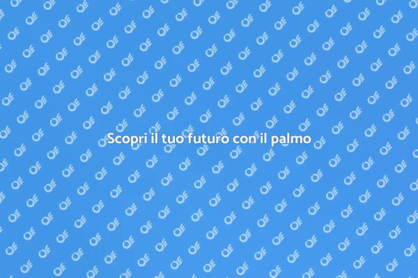Rivelazioni sul futuro dal palmo