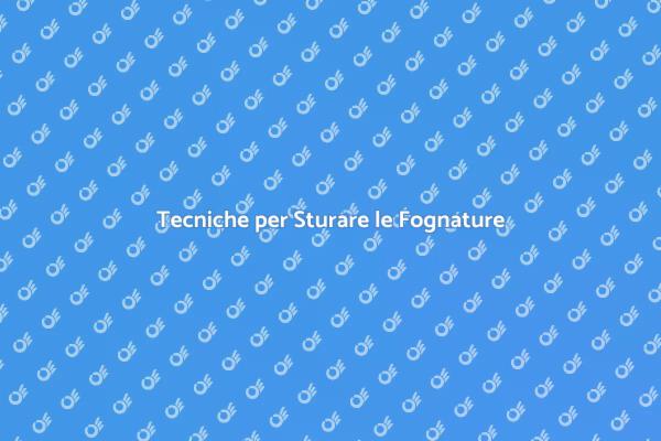 Come Sturare le Fognature in Casa