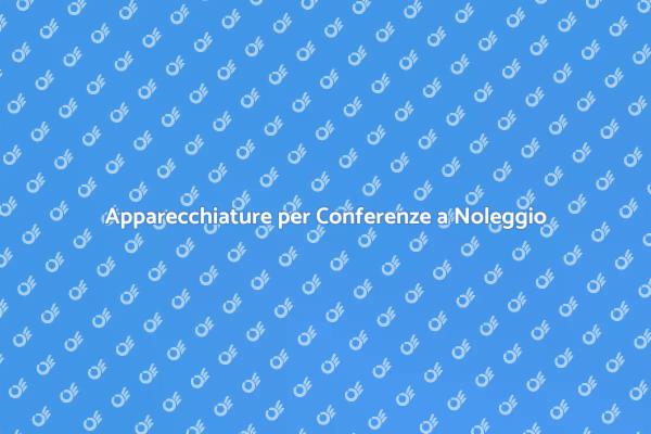 Noleggio di Apparecchiature per Eventi