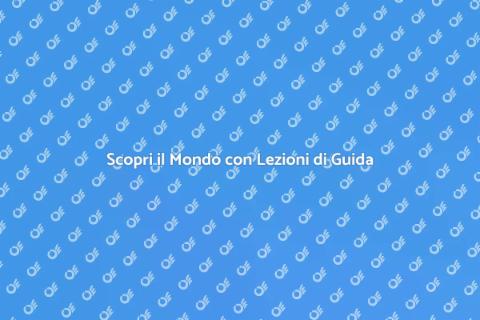 Lezioni di Guida per Esplorare il Mondo