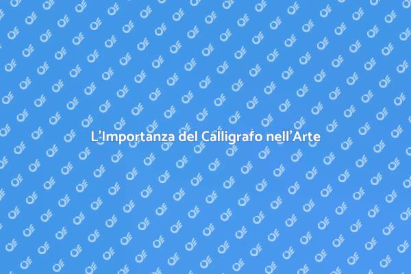 Calligrafia per Eventi: Un Tocco Unico