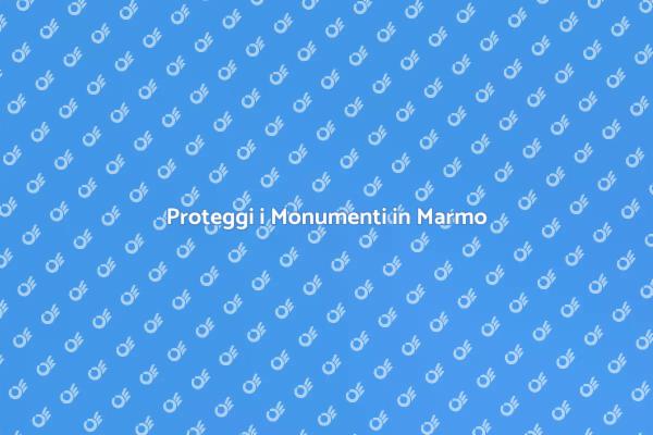 Conservazione dei Monumenti in Marmo
