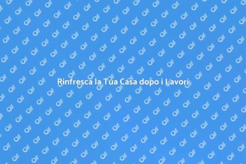 Pulizia Post Ristrutturazione Essenziale