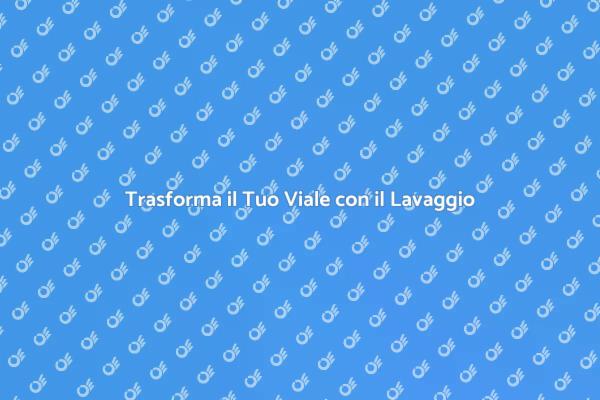 Rinnova il Tuo Viale con Facilità