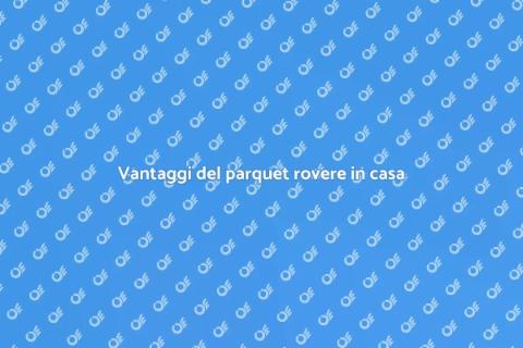Installazione parquet rovere elegante