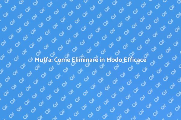 Come Rimuovere la Muffa Efficacemente