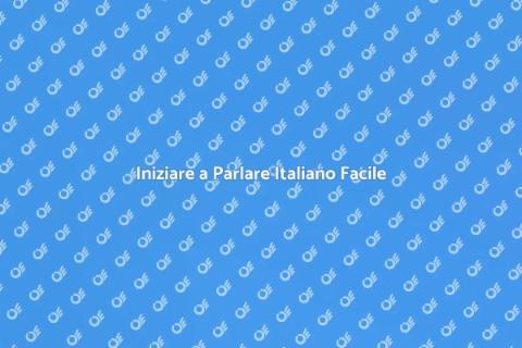 Corso di Italiano Base: Inizia Ora