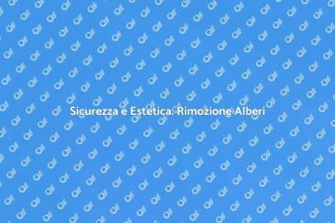 Rimozione Alberi in Aree Ricreative