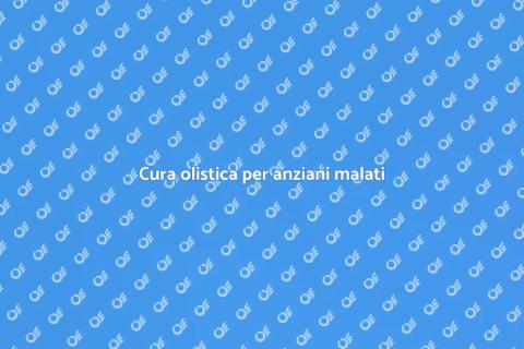 Assistenza integrata per anziani malati