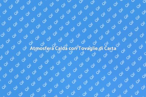 Cucina Rustica con Tovaglie di Carta