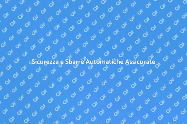Sbarre Automatiche: Sicurezza Assicurata