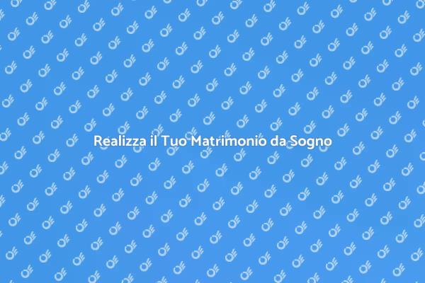 Il Tuo Matrimonio da Sogno nel Mondo