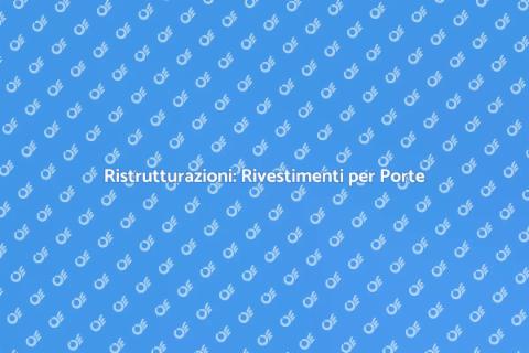 Rivestimenti per Porte: Stile e Funzione