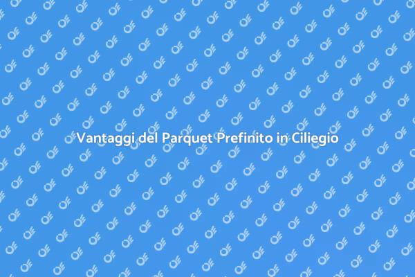 Parquet in Ciliegio: Eleganza e Comfort