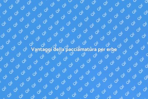 Pacciamatura biologica per aiuole