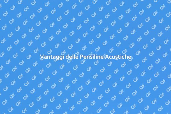 Pensiline per Finestre: Vantaggi Acustici