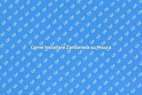 Zanzariera su Misura per Finestre