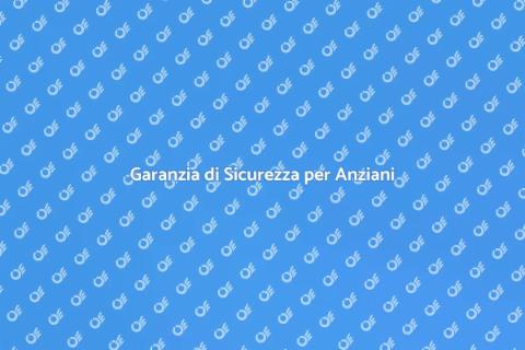 Sicurezza Anziani Non Autosufficienti