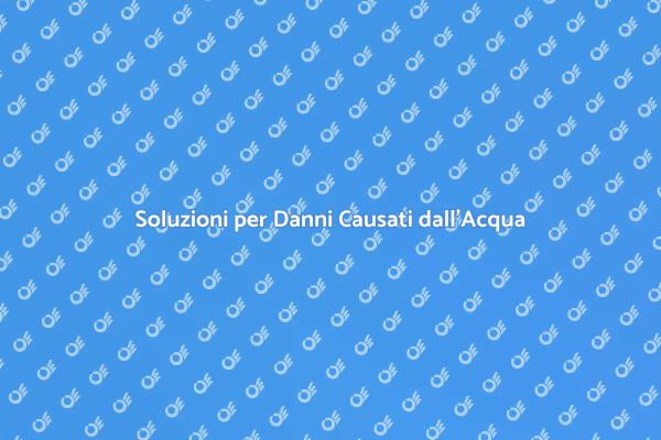 Come Riparare Danni da Acqua