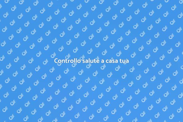 Controllo medico comodamente a casa