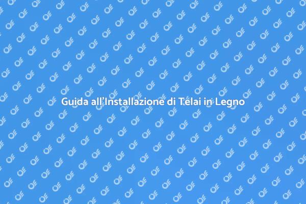 Ristruttura con Telai di Legno