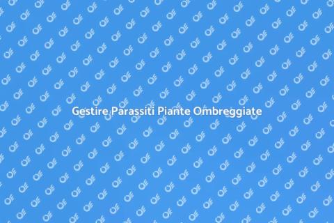 Controllo Parassiti Piante Ombra
