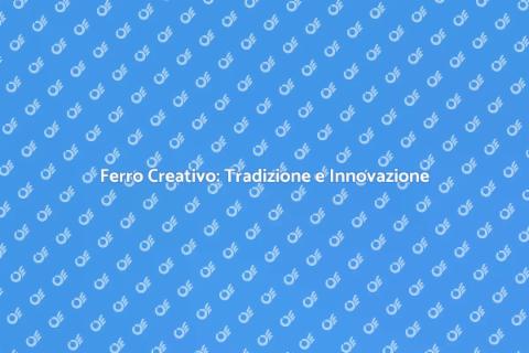 Creazione Ferro: Arte e Design Moderno