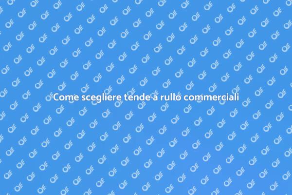Trasforma i tuoi spazi con tende a rullo