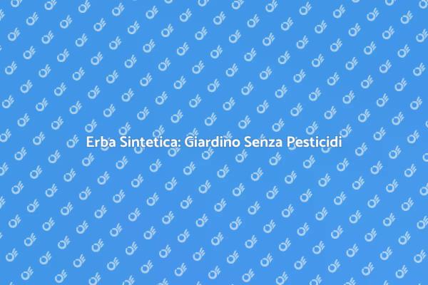 Installazione di Erba Sintetica Facile