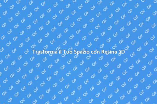 Pavimenti in Resina: Design Innovativo