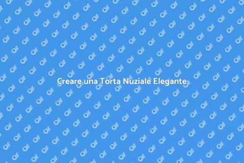 Torta Nuziale con Eleganti Dettagli