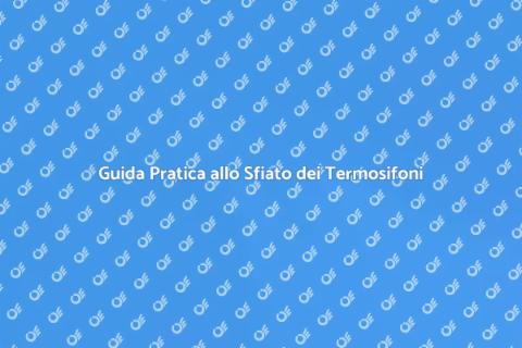 Sfiatare i Termosifoni in Casa