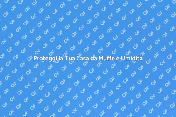 Proteggi la Tua Casa da Muffe e Umidità